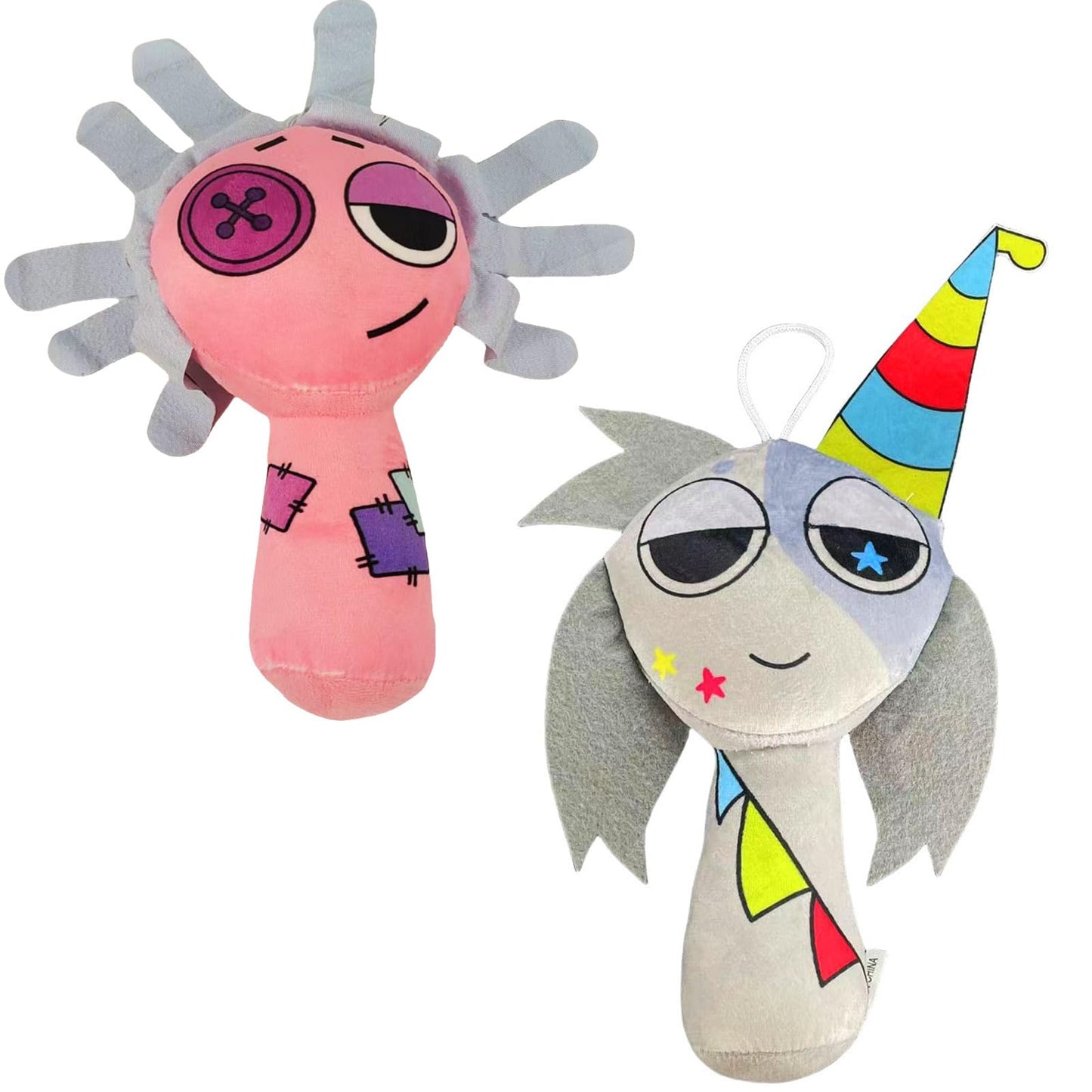 5 Pcs Halloween Plush Toys Horror Fans Soft Stuffed Doll, 8'' Plushies Gifts for Adult, Stuffed Toys Dolls Gifts for Birthday Goodie Bag Fillers Halloween Party Favors | Plushies Gifts for Adult, Stuffed Toys Dolls Gifts for Birthday Goodie Bag Fillers Ha