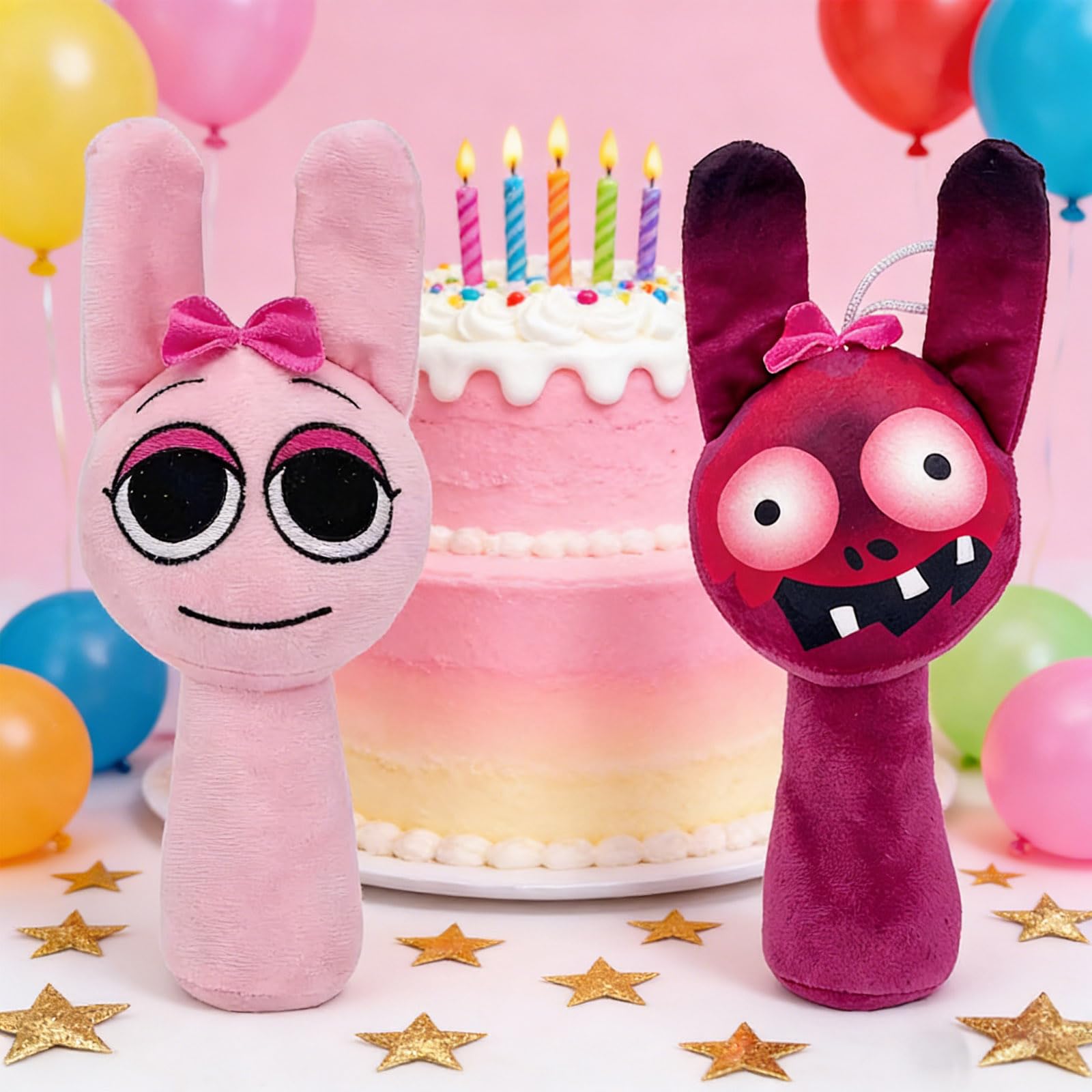 5 Pcs Halloween Plush Toys Horror Fans Soft Stuffed Doll, 8'' Plushies Gifts for Adult, Stuffed Toys Dolls Gifts for Birthday Goodie Bag Fillers Halloween Party Favors | Plushies Gifts for Adult, Stuffed Toys Dolls Gifts for Birthday Goodie Bag Fillers Ha
